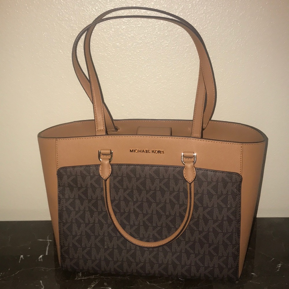 BRAND NEW Large MK Emmy Double Handle Tote